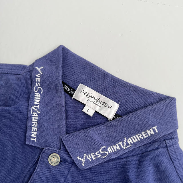 YVES SAINT LAURENT POLO RUGBY TOP - LARGE