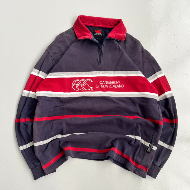 CANTERBURY 1/4 ZIP PULLOVER - LARGE