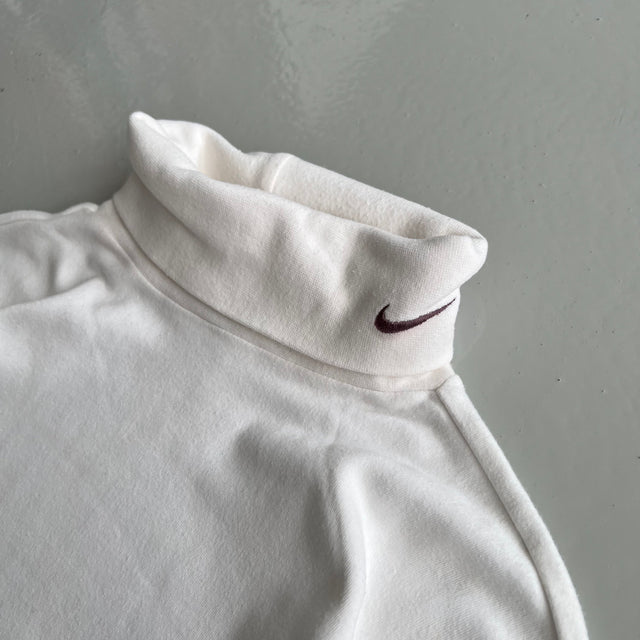 NIKE GOLF TURLTENECK COLLAR SWOOSH PULLOVER - LARGE