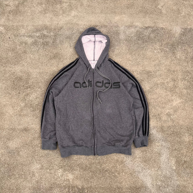 ADIDAS ZIP-UP HOODIE - MEDIUM