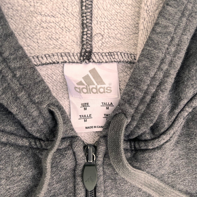 ADIDAS ZIP-UP HOODIE - MEDIUM