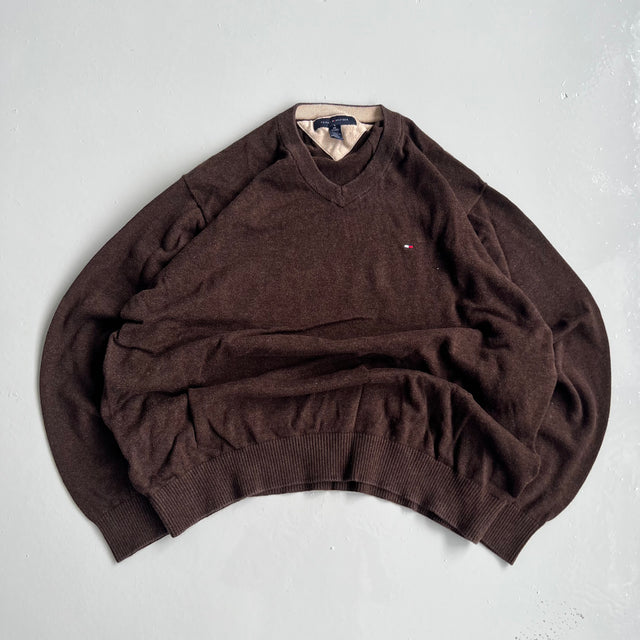 TOMMY HILFIGER BROWN KNIT - XL/XXL