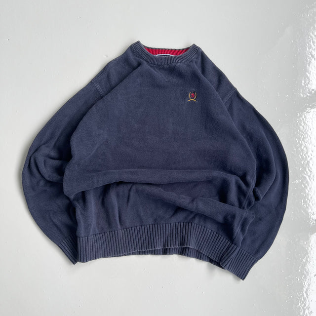 TOMMY HILFIGER CRESTED KNIT - MEDIUM