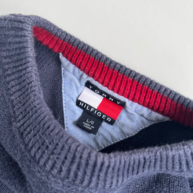 TOMMY HILFIGER CRESTED KNIT - MEDIUM