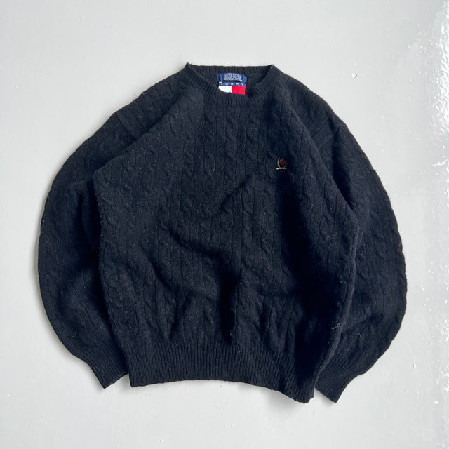 TOMMY HILFIGER CRESTED KNIT - MEDIUM