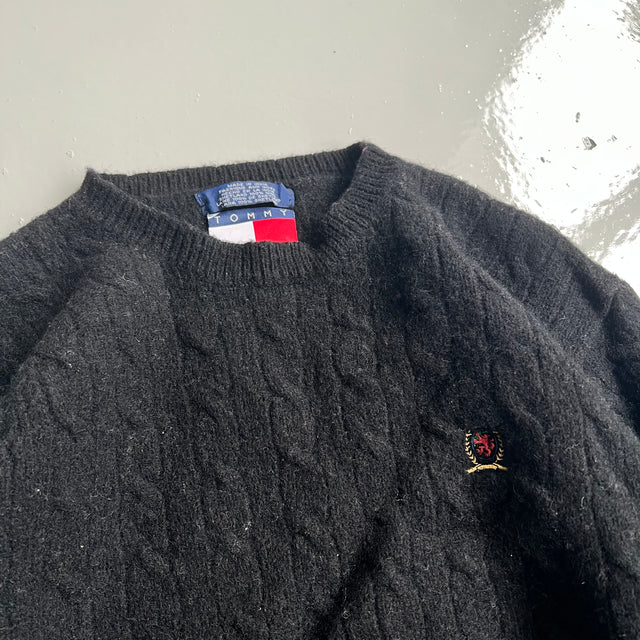 TOMMY HILFIGER CRESTED KNIT - MEDIUM