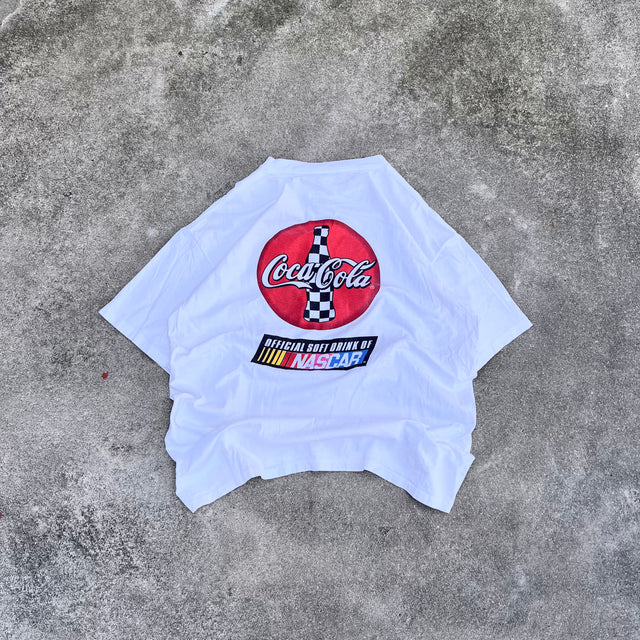 NASCAR COCA COLA SINGLE STITCHED TEE - XL