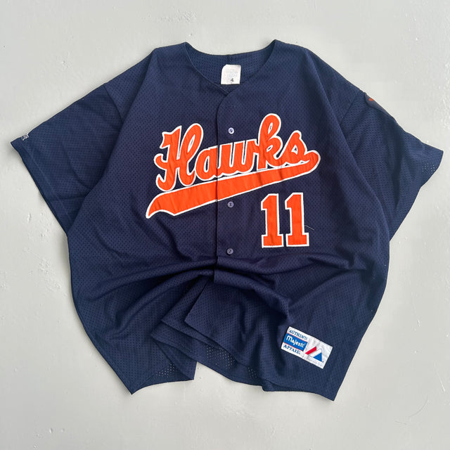 HAWKS BASEBALL JERSEY - XL