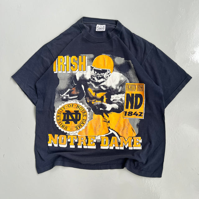 IRISH NOTRE DAME FOOTBALL TEE - LARGE/XL