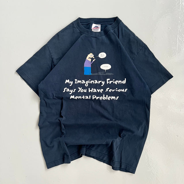 IMAGINARY FRIEND STATEMENT TEE - LARGE