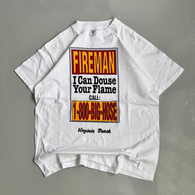 FIREMAN STATEMENT TEE - LARGE