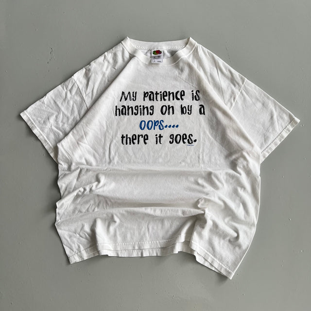 OOPS STATEMENT TEE - XL