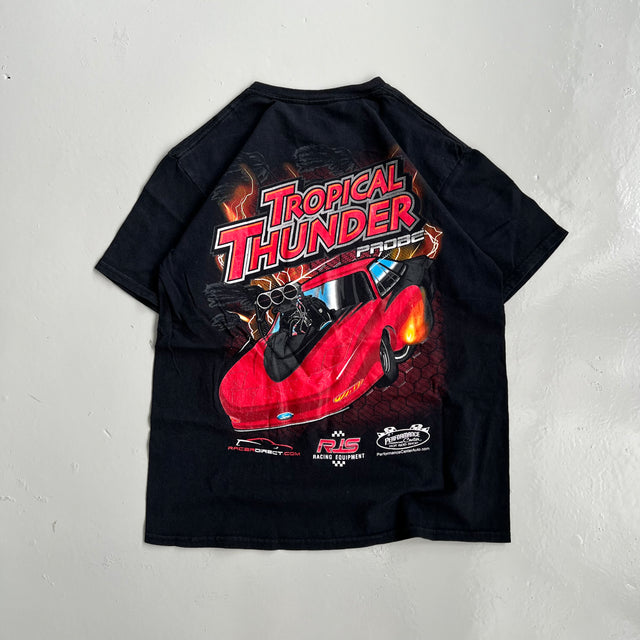 TROPICAL THUNDER RACING TEE - SMALL