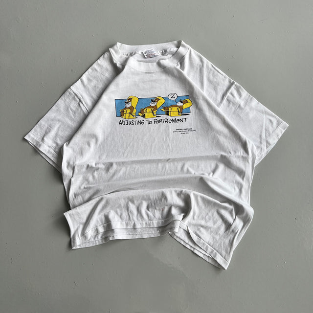 RETIREMENT SINGLE STITCHED TEE - XL