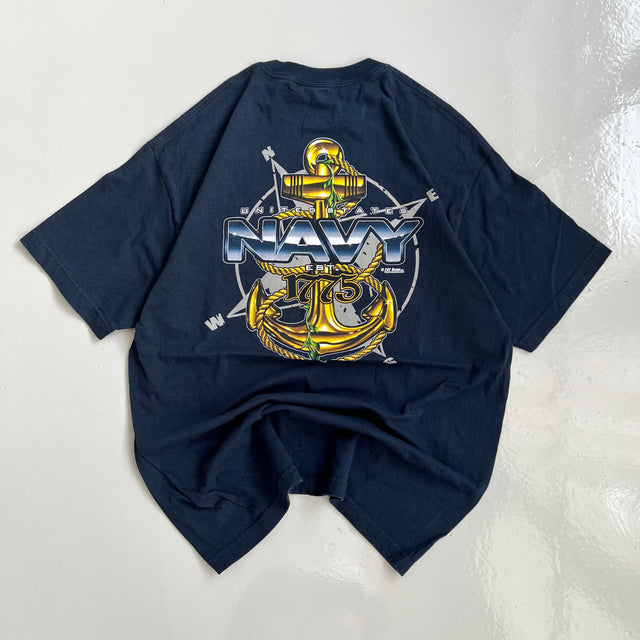 NAVY TEE - XL