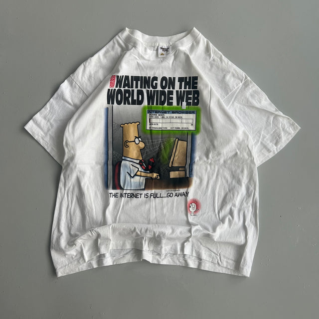 WORLD WIDE WEB DILBERT SINGLE STITCHED TEE - XXL