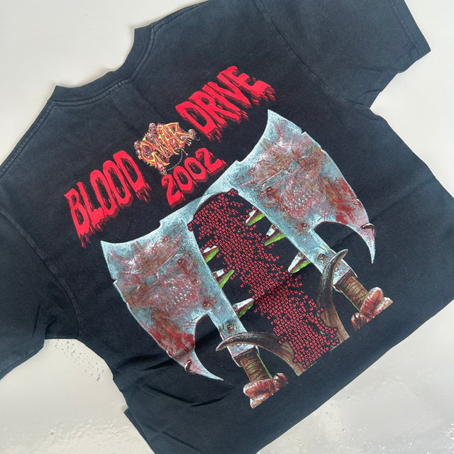 GWAR 2002 BLOOD DRIVE BAND TEE - LARGE