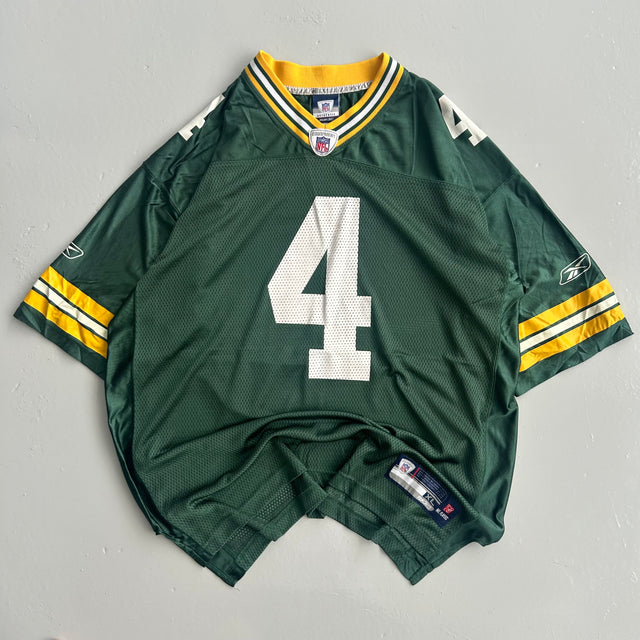 REEBOK NFL GREEN BAY PECKERS JERSEY - XL