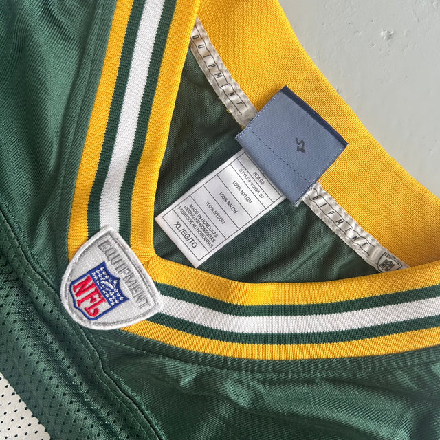 REEBOK NFL GREEN BAY PECKERS JERSEY - XL