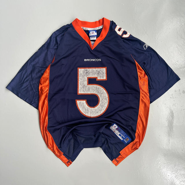 REEBOK NFL DENVER BRONCOS JERSEY - LARGE