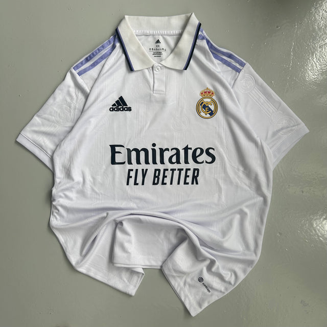 ADIDAS REAL MADRID JERSEY - LARGE